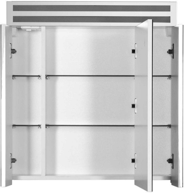 Зеркальный шкаф De Aqua Эколь 70 белый