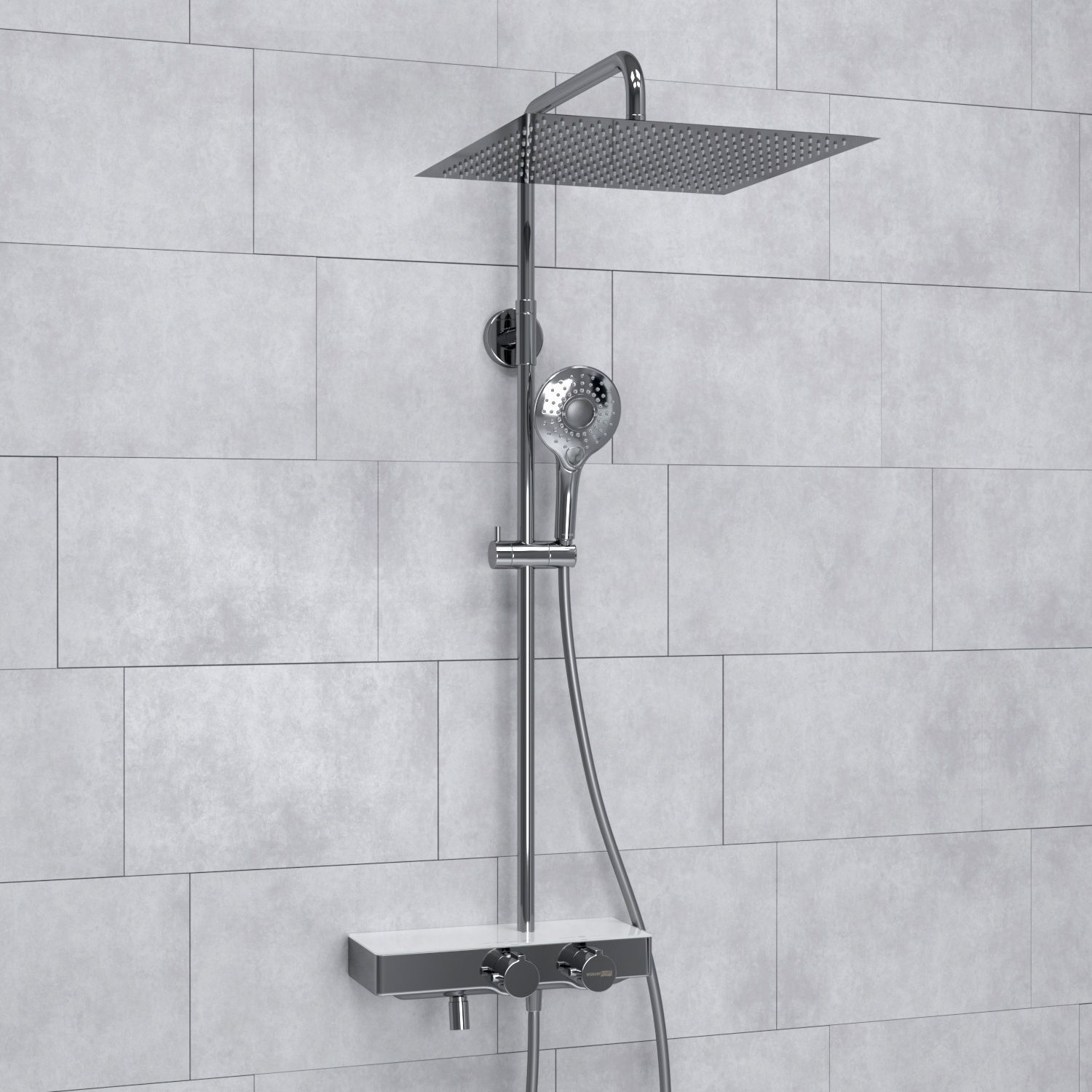 A113.119.101.CH Thermo Душевой комплект с термостатическим смесителем