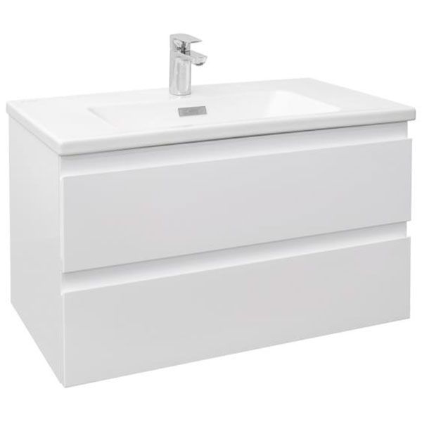 Тумба под раковину JACOB DELAFON MADELEINE 80 EB2053-J51 (подвесная, белый матовый), шт