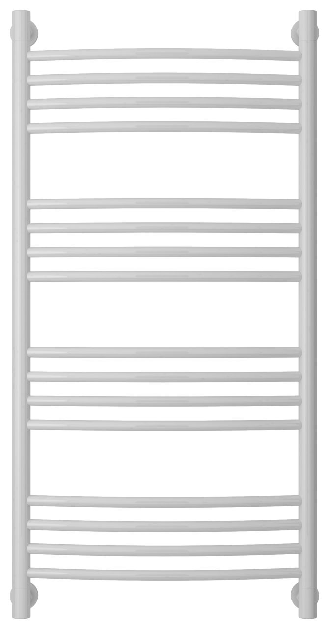 Полотенцесушитель, Сунержа, Богема +, выгнутая, водяной, ширина, мм-550, глубина, мм-105, высота, мм-1062, межосевое расстояние-500, подключение-диагональное/нижнее/вертикальное, температура теплоносителя-до 95°С, мощность-Вт-583, присоединительный размер