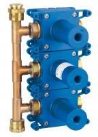 Встраиваемая часть вентиля GROHE Grohtherm F (3 выхода) (35031000) Встраиваемая часть вентиля GROHE Grohtherm F (3 выхода) (35031000)