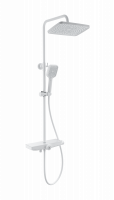 Душевая система с термостатом WONZON & WOGHAND, Белый матовый (WW-B3098-A-MW) Душевая система с термостатом WONZON & WOGHAND, Белый матовый (WW-B3098-A-MW)