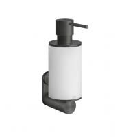 GESSI 316 Дозатор для жидкого мыла настенный, цвет: белый/brushed black metal pvd GESSI 316 Дозатор для жидкого мыла настенный, цвет: белый/brushed black metal pvd