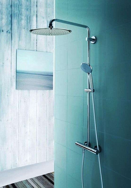 Душевая система GROHE Euphoria 310 с термостатическим смесителем, хром (26075000) Душевая система GROHE Euphoria 310 с термостатическим смесителем, хром (26075000)