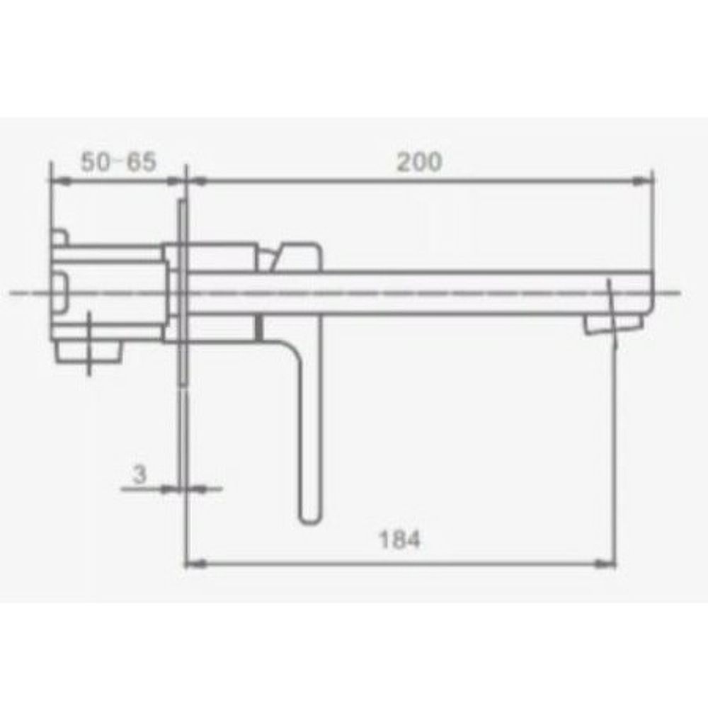 Смеситель для раковины Raglo R30.11, хром