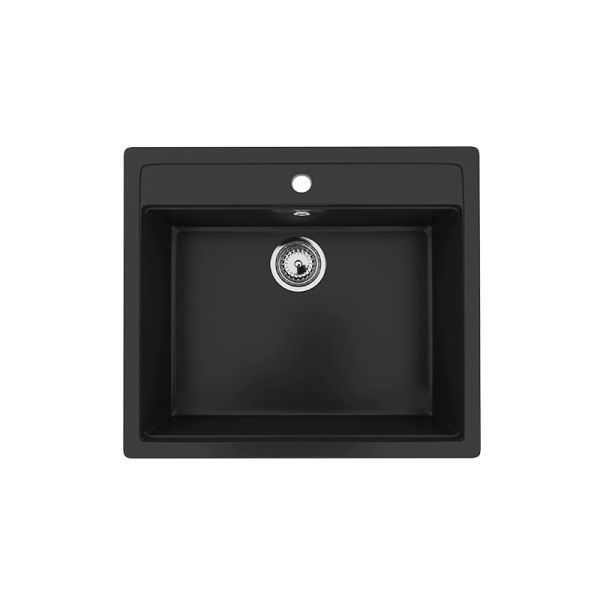 Кухонная мойка Ulgran U-104-344, ультра-черный