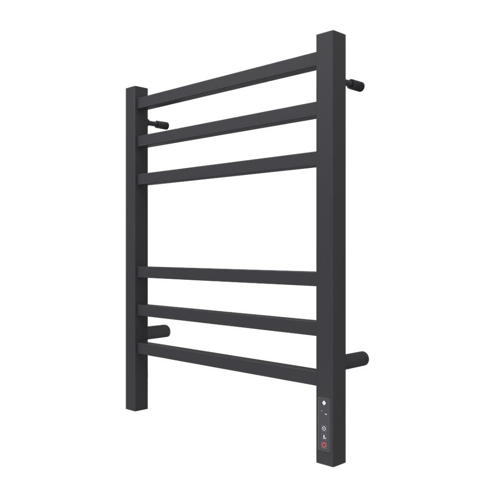 Полотенцесушитель электрический Terminus Ватикан П6 450х60 КС, черный муар, артикул 4670078542960