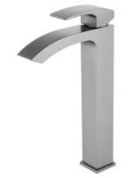 Смеситель для раковины высокий WONZON & WOGHAND FIT, Темный графит (WW-88239009-BGM)