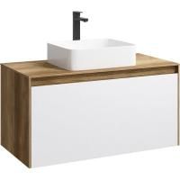 Mobi Корпус подвесной тумбы 100 см под умывальник , цвет дуб балтийский