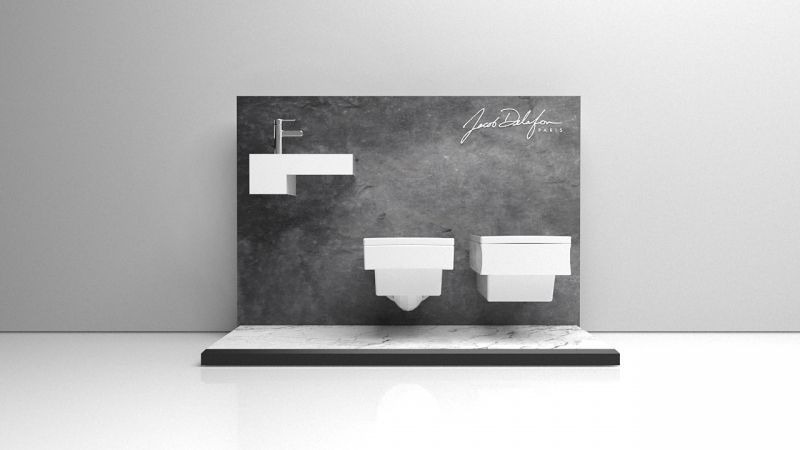 Унитаз подвесной JACOB DELAFON TERRACE EDA102-00 гор. вып. 55* (белый), шт