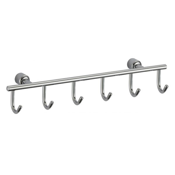 Планка с крючками Savol S-005256, хром