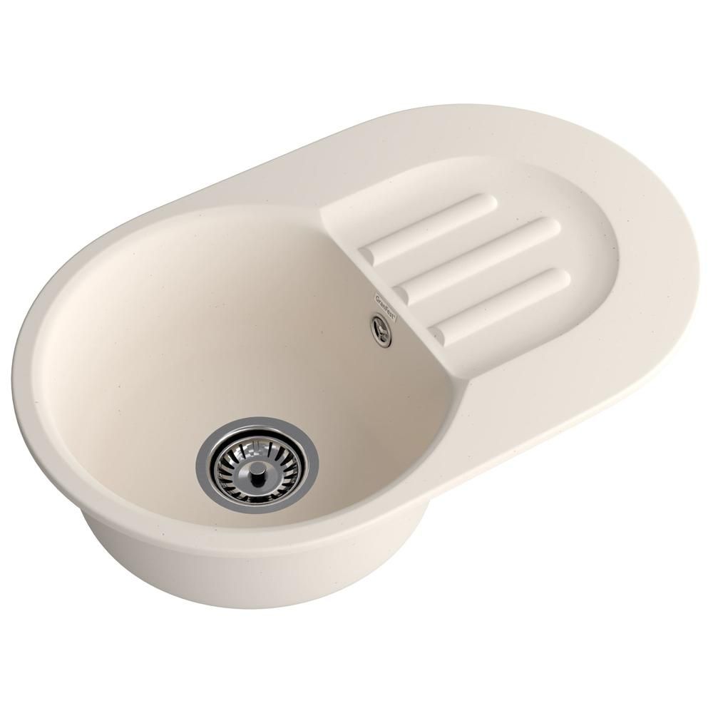 Кухонная мойка GranFest SMART 685L, белый, артикул 685 L белый