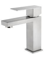 Смеситель для раковины WONZON & WOGHAND, Брашированный никель (WW-A40982-BS)