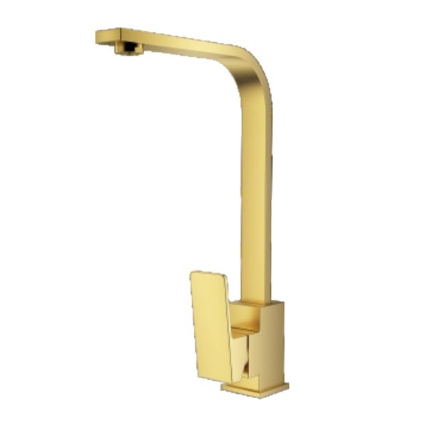 Смеситель для кухни Prohanss P60.41.03, золотой сатин