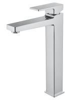 Смеситель для раковины высокий WONZON & WOGHAND CUBE 2.0, Хром (WW-88019068-CR)