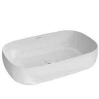 Раковина MAGICA накладная 65, белая глянцевая