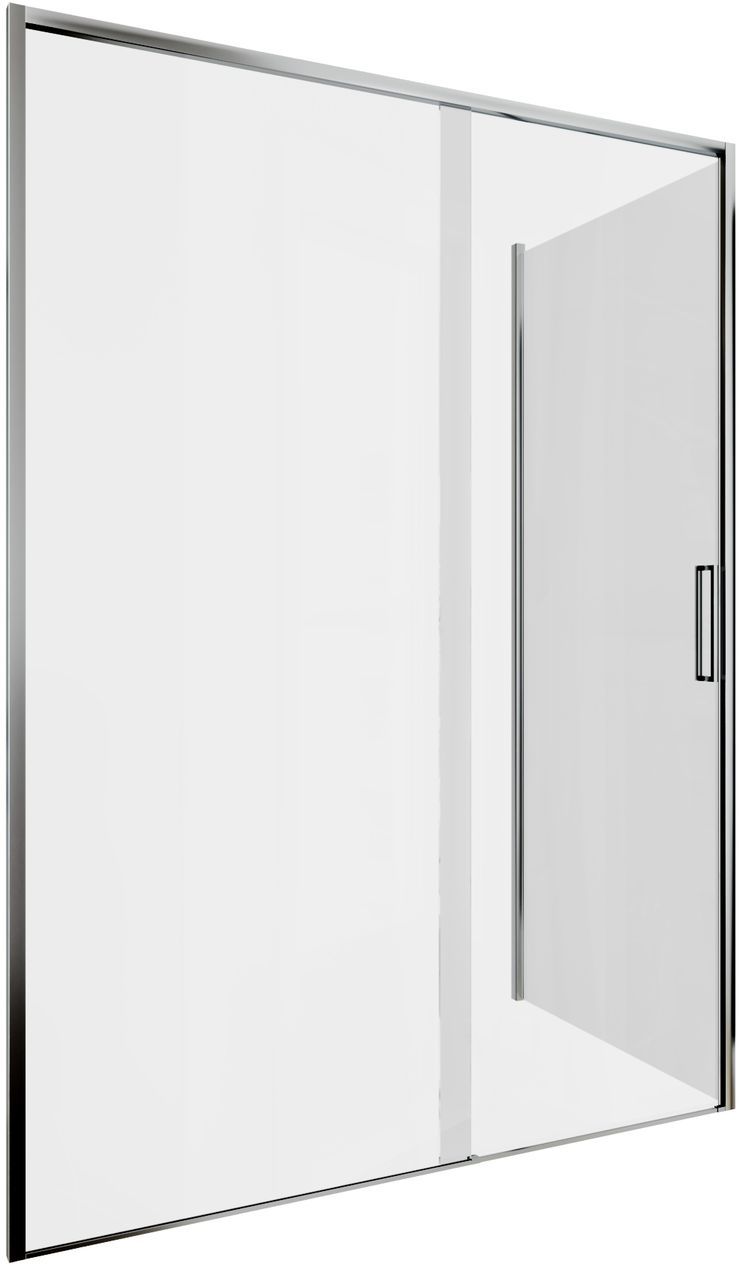 Душевой уголок Aquanet Pleasure Evo 140x100 AE65-140x100-CT профиль хром, прозрачное стекло
