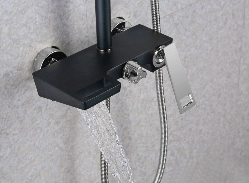 Душевая система Bronze de Luxe Quadro LT919BC Хром