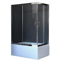 Душевой угол Royal Bath RB 8100BP-T-CH (прозрачное) левый