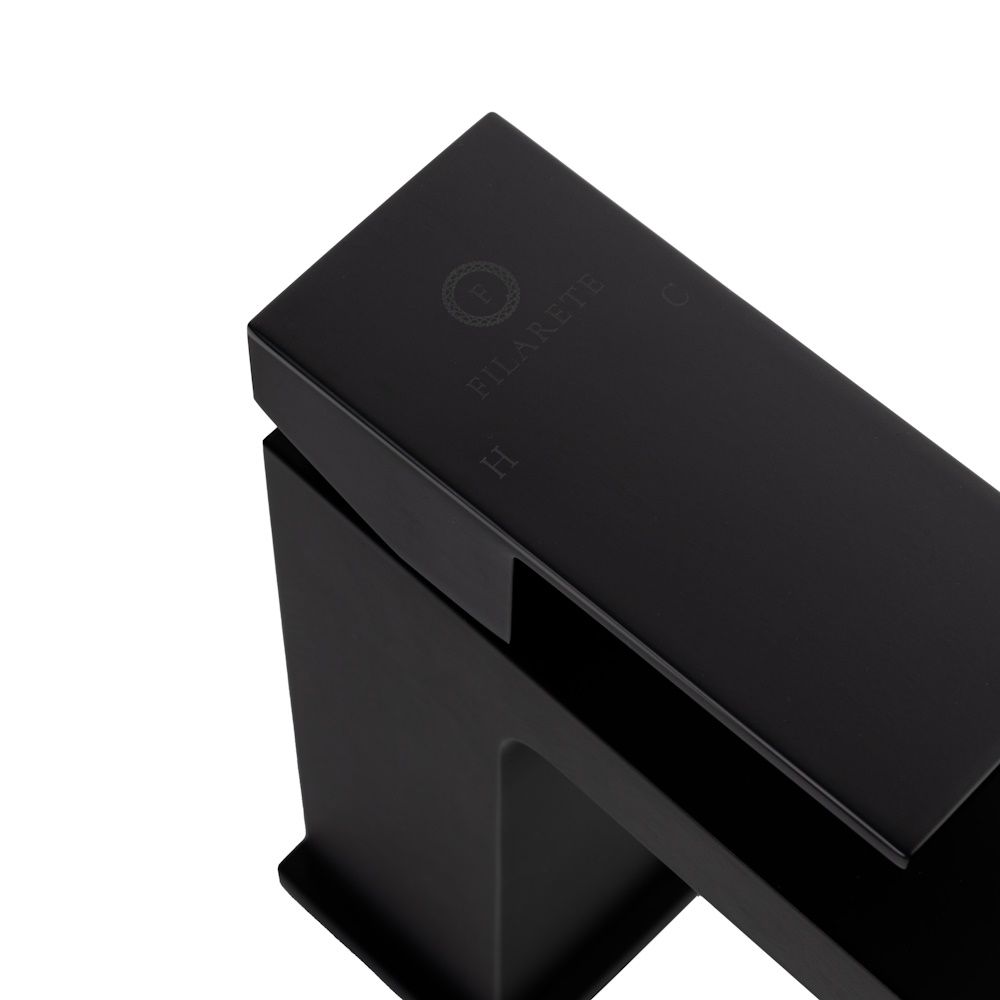 Смеситель для раковины FILARETE Fing FL5040BL, черный