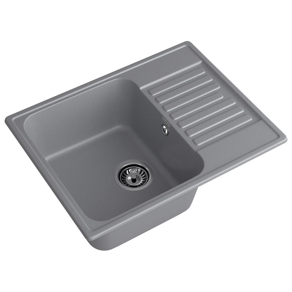 Кухонная мойка GranFest QUARZ 13, темно-серый, артикул 13 темно-серый