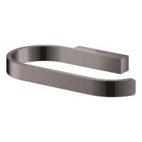 Держатель для туалетной бумаги GROHE Selection, без крышки, темный графит глянец (41068A00)