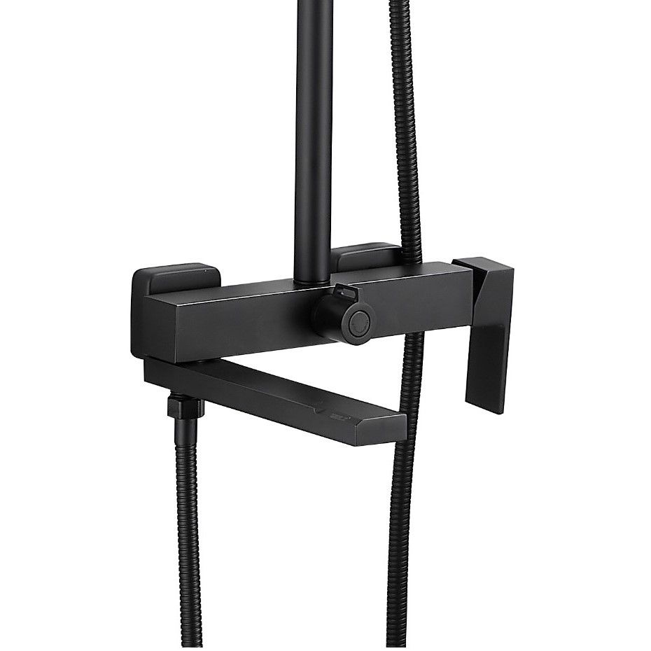 Душевая система BELZ B24613-7, черный, артикул B24613-7