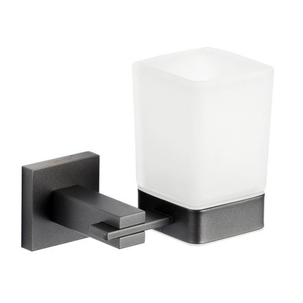 Стакан для ванной комнаты Savol S-06558Q, графит