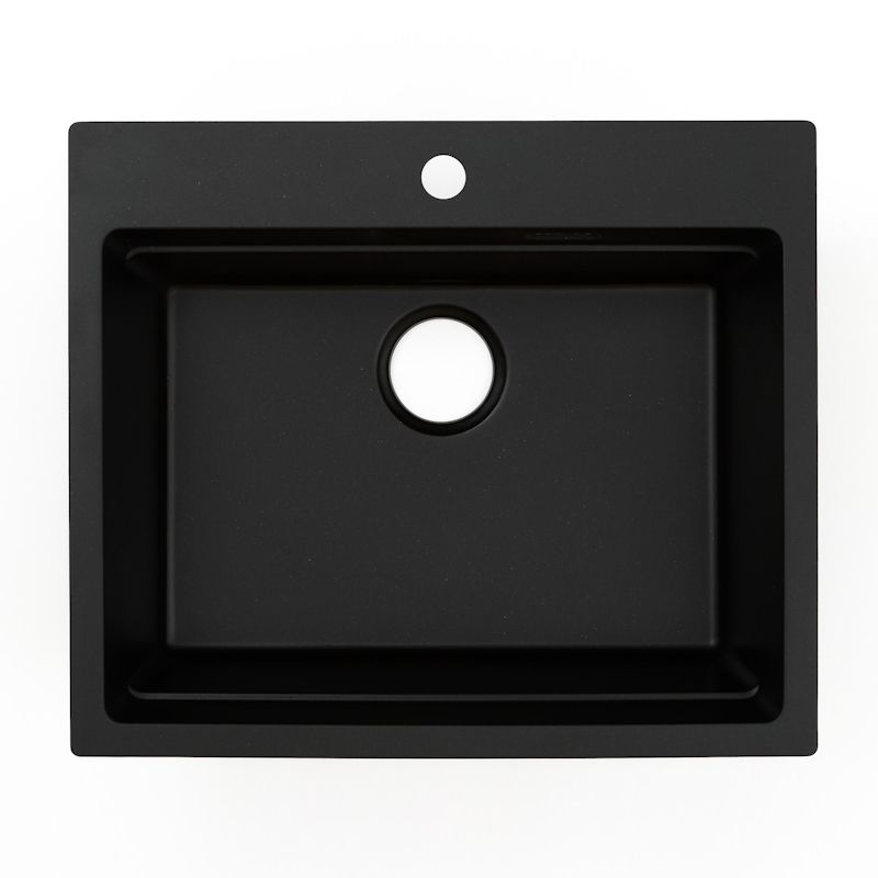 Кухонная мойка Grandex Aqua Comfort 500505, черный металлик, артикул 500505