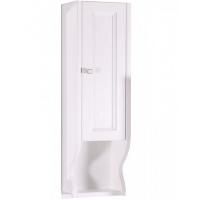 Подвесной шкаф ASB-Woodline Гранда 24 Белый c серебряной патиной