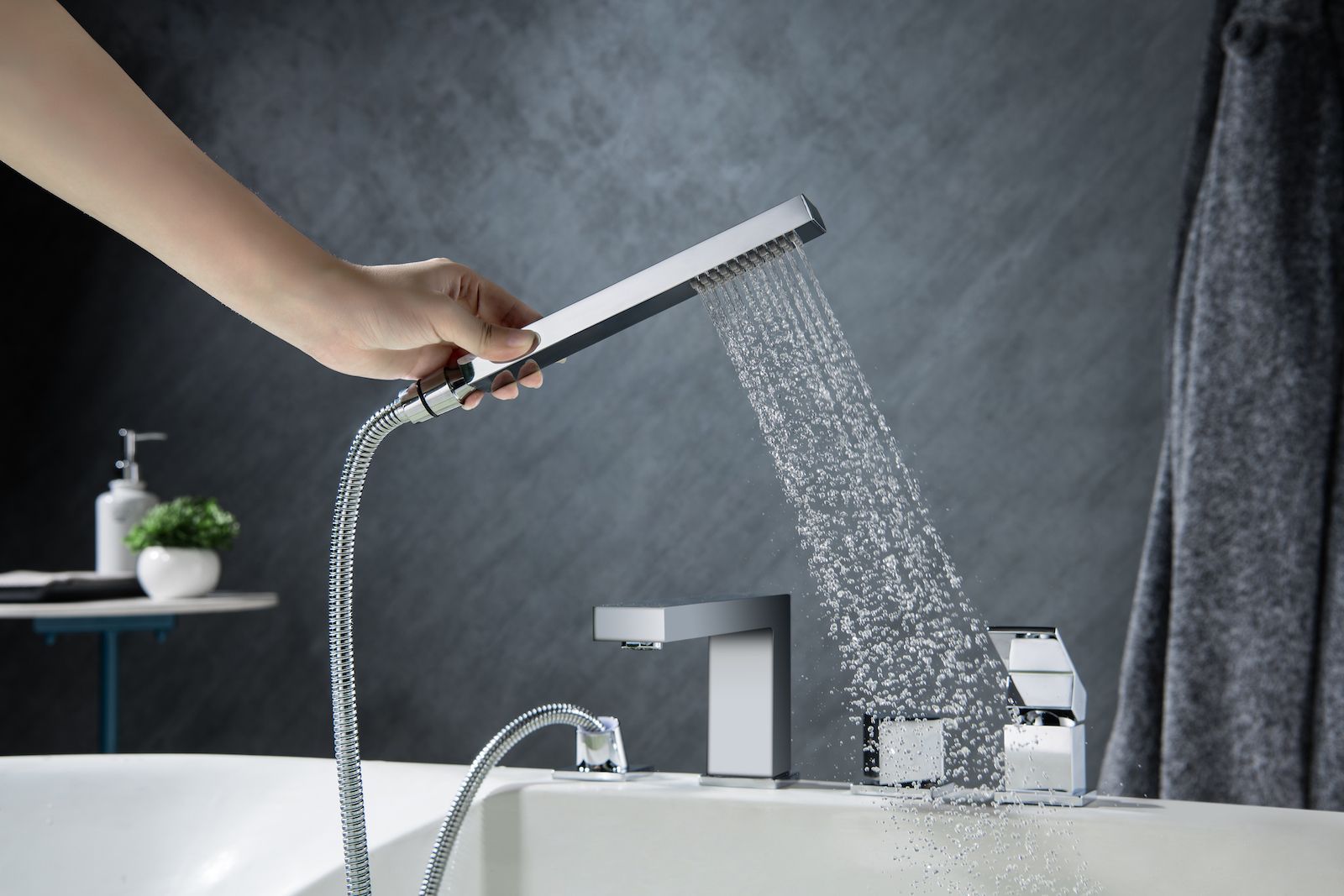 Смеситель для ванны с душем, врезной Timo Selene 2130/00Y хром, артикул 2130/00Y