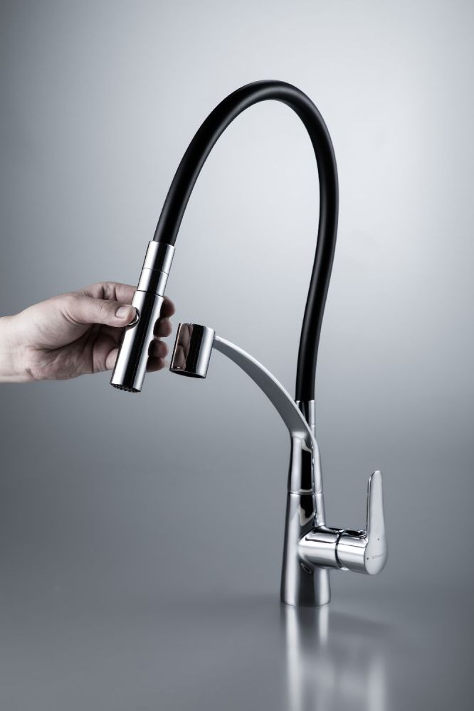 Смеситель для кухни Bravat F7420453CP, хром