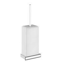 Gessi Eleganza Ершик для унитаза подвесной, цвет: хром/белый