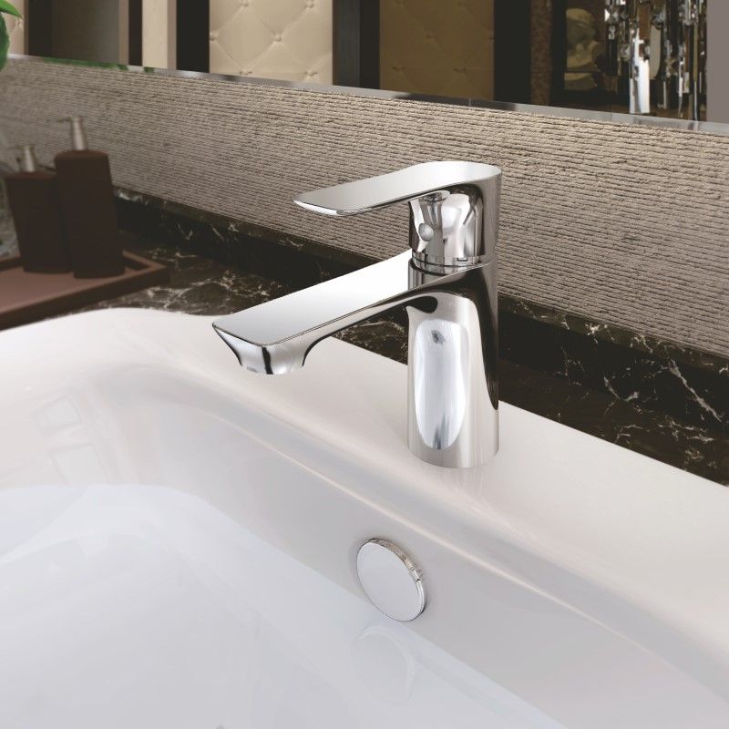 Смеситель для раковины Cron CN10172, хром