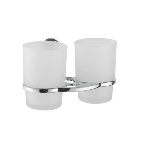 Стакан двойной Maretti Karla KA8022010, хром