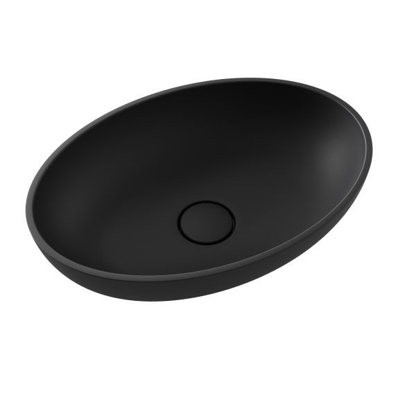 Раковина Florentina Олива 50 см 10.350.00500.302, антрацит