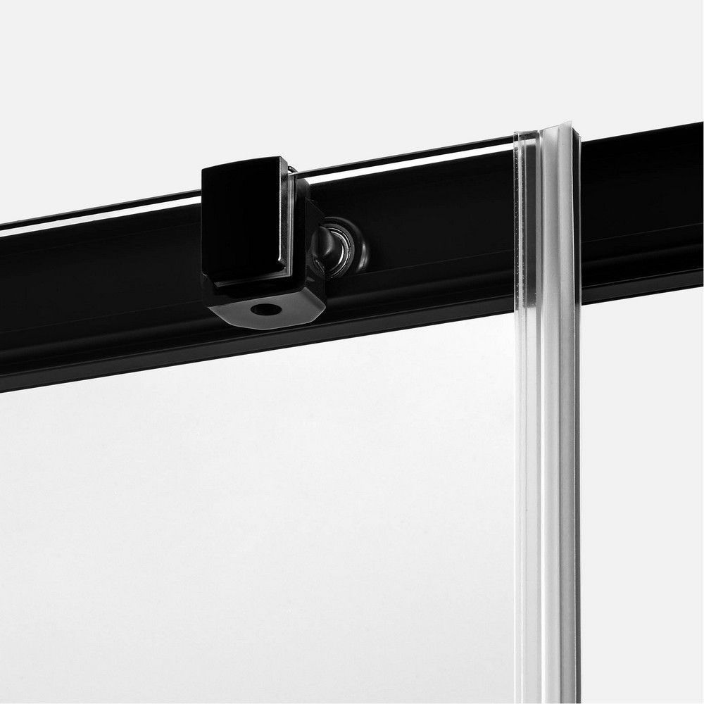 Душевое ограждение NEW TRENDY PRIME BLACK R 150x80x200 D-0327A/D-0128B (черный)