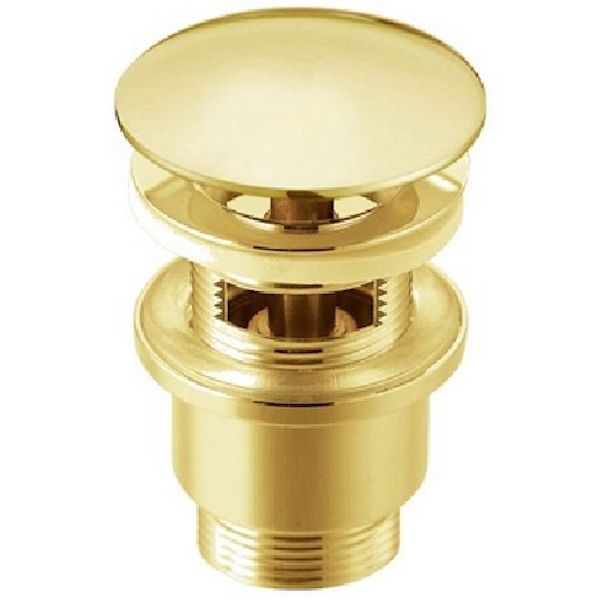 Донный клапан Melana MLN-TB с переливом Белый