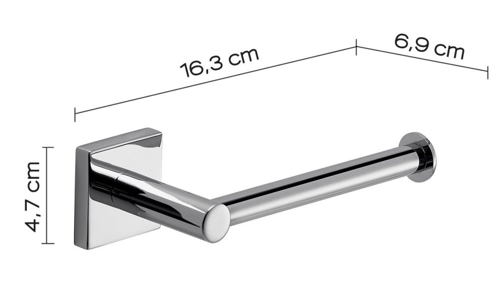 Gedy Fuji, бумагодержатель, цвет хром