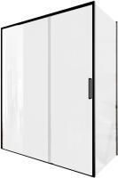 Душевой уголок Aquanet Pleasure Evo 160x80 AE65-160x80-BT профиль черный, прозрачное стекло Душевой уголок Aquanet Pleasure Evo 160x80 AE65-160x80-BT профиль черный, прозрачное стекло