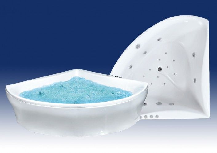 Акриловая ванна Bach Деметра 150x150 система 0