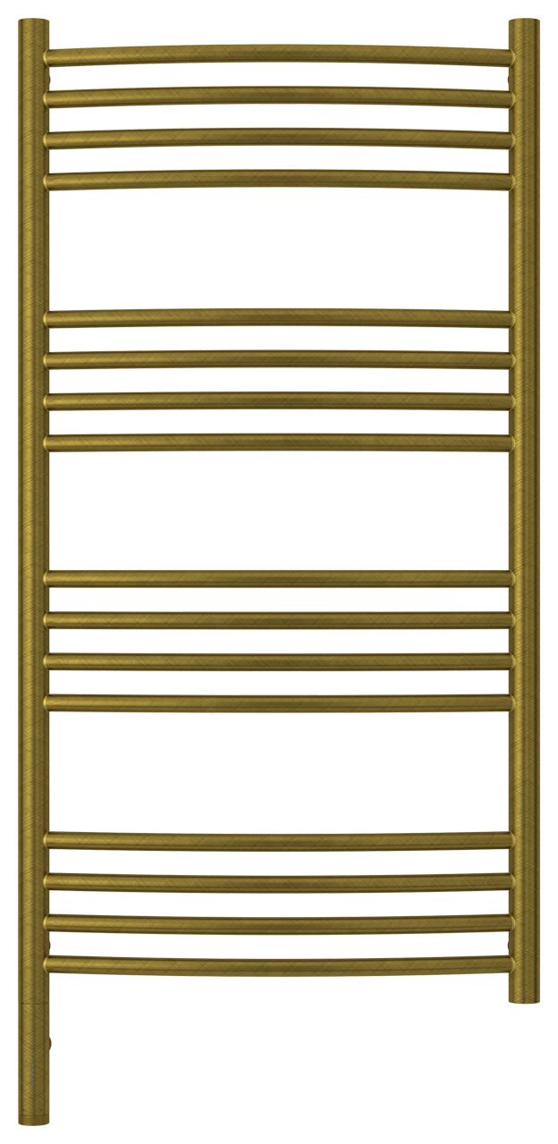 Полотенцесушитель электрический "БОГЕМА 3.0" 1000х500 / МЭМ левый (Состаренная бронза)