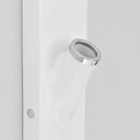 Artceram SOTTO UP Держатель для зубныз щеток подвесной , цвет белый , хром Artceram SOTTO UP Держатель для зубныз щеток подвесной , цвет белый , хром