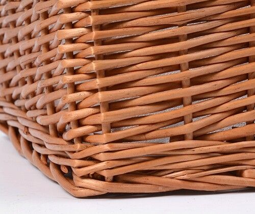 Корзина для белья WasserKRAFT Dinkel 25x25x16 WB-580-S Коричневая