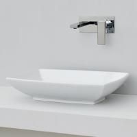 Artceram JAZZ раковина накладная без отверстий под смеситель 60х40см, цвет белый матовый