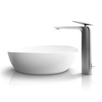 TOTO ZA Смеситель для раковины высокий на 1 отв,со сливным клапаном, цвет хром САНКЦИИ!!!