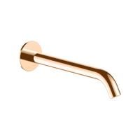 FANTINI NOSTROMO Излив смесителя для раковины 200 мм., настенный, цвет Matt Copper PVD