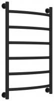Полотенцесушитель водяной "ГАЛАНТ+" 800х500 (Матовый Чёрный)