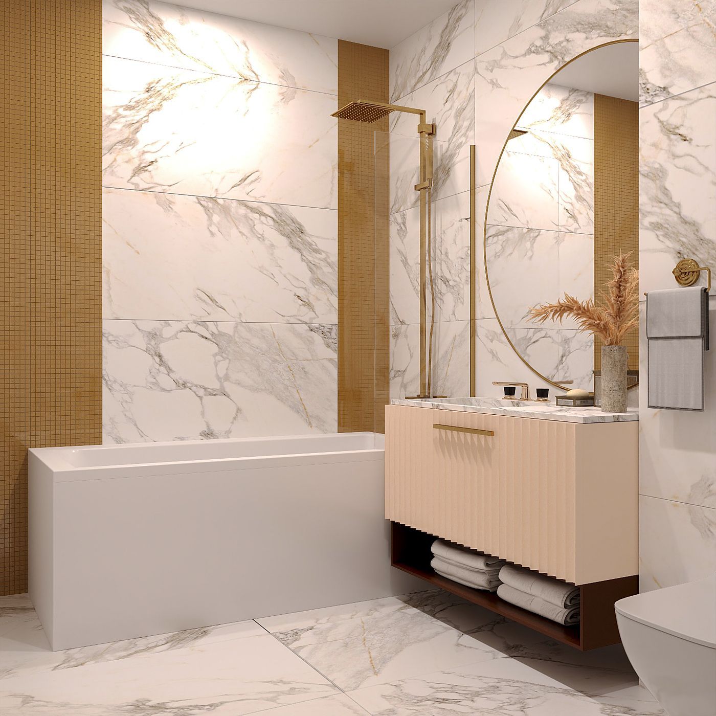 Комплект 2 в 1 Lavinia Boho Catani S1-3712160L, акриловая ванна 160x80 см (левый разворот), усиленный металлический каркас с монтажным набором