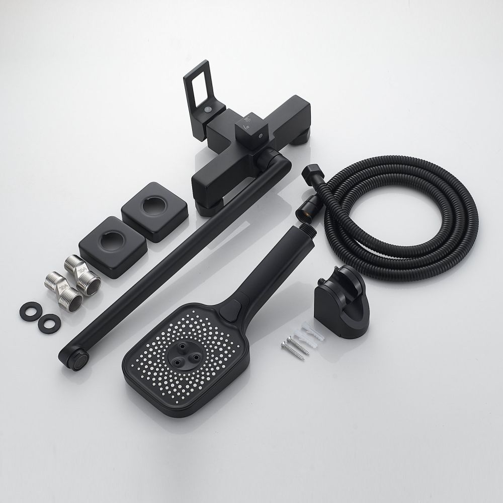 Смеситель для ванны Raffine F2296H, черный